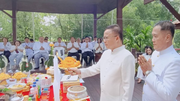 เพชรบูรณ์จัดพิธีบวงสรวงอัญเชิญเจ้าพ่อศรีเทพ เตรียมบูรณะศาลเดิมกว่า 5.9 ล้านบาท