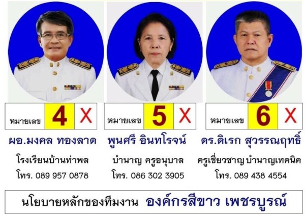 กลุ่ม “องค์กรสีข่าวเพชรบูรณ์” ชูนโยบายลดดอกเบี้ย–คืนกำไรสมาชิก ขณะ “ทีมเบอร์ 4” ผู้ตรวจสอบฯ หญิงล้วน โชว์จุดแข็งมืออาชีพ