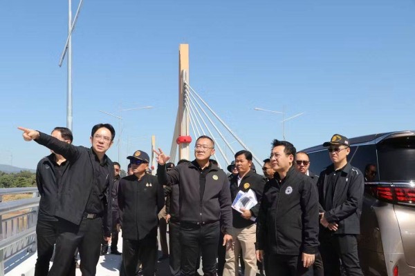 ปลัดกระทรวงคมนาคม ลงพื้นที่ตรวจสอบความพร้อม พิธีเปิดสะพานมิตรภาพไทย – ลาว แห่งที่ 5 บึงกาฬ – บอลิคำไซ ที่จะเกิดขึ้นในวันที่ 25 ธันวาคม 2568