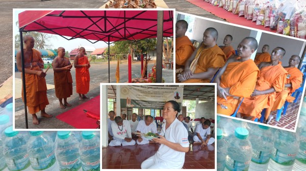 ปิดฉากยิ่งใหญ่! บวชหมู่ถวาย “สมเด็จพระพันปีหลวง” แก้บนกวนอู สะเทือนศรัทธา ใช้หัวหมู 54 หัว แจกทานกว่า 500 ชุด อิ่มบุญทั่วหน้า