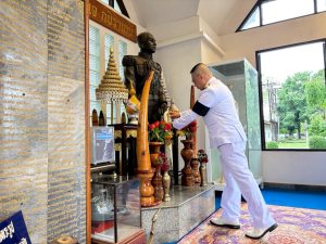 นรข.เขตหนองคาย ประกอบพิธีเนื่องในวัน “อาภากร” เพื่อน้อมรำลึกในพระกรุณาธิคุณองค์บิดาของทหารเรือไทย