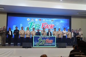สุรินทร์-รมว.แรงงาน เปิดงาน JOB FAIR @สุรินทร์ “งานดี ที่บ้านเกิด” ดันโอกาสแรงงานไทย สร้างอาชีพกว่า 7,000 อัตรา