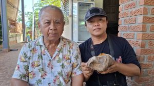 สกลนคร พบหินคล้ายสัตว์ขนาดใหญ่คาดเป็นฟอสซิลไดโนเสาร์