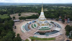 สกลนคร สุดยอดอลังการ์ประติมากรรมพระมหาธาตุเจดีย์ วัดป่านาคนิมิตต์ ศูนย์รวมใจชาวพุทธ
