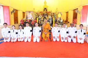รองผู้ว่าฯ นครปฐม เป็นประธานพิธีถวายเทียนพรรษาพระราชทานและพัดรองที่ระลึก ในทูลกระหม่อมหญิงอุบลรัตนราชกัญญา สิริวัฒนาพรรณวดี ณ วัดบางแก้ว อ.นครชัยศรี