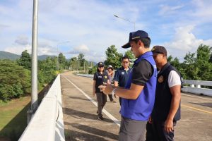 ผ่านได้แล้วกรมทางหลวงแจ้งเหตุสะพานเบลี่ย์ชำรุด ในทางหลวงหมายเลข 108 เปิดการจราจรได้ตามปกติแล้ว
