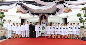 โรงพยาบาลนครปฐม ได้รับพระราชทาน พระบรมราชานุญาต ให้ร่วมเป็นเจ้าภาพพระพิธีธรรมสวดพระอภิธรรม