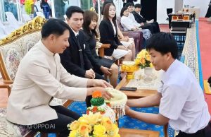 นายอำเภอนครชัยศรี เป็นประธานในพิธีบรรพชาสามเณร โครงการบรรพชาสามเณรปีที่ ๒๕ เพื่ออุทิศถวายเป็นพระราชกุศลแด่สมเด็จพระนางเจ้าสิริกิติ์ พระบรมราชินีนาถ พระบรมราชชนนีพันปีหลวง และอุทิศถวายพระกุศลแด่สมเด็จพระเจ้าลูกเธอ เจ้าฟ้าพัชรกิติยาภา นเรนทิราเทพยวดี กรมหลวงราชสาริณีสิริพัชร มหาวัชรราชธิดา ณ โรงเรียนภัทรญาณ อำเภอนครชัยศรี จังหวัดนครปฐม