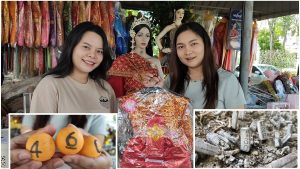 ปทุมธานี สาววังน้อยแก้บนแม่ตะเคียนทองหลังรับโชค ได้เลขตรงกันเป๊ะ เจ้าของอาหารตามสั่งไหว้พระราหู สุขภาพดีขึ้น