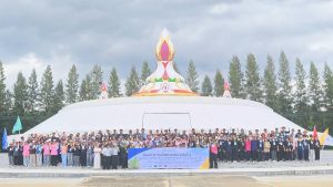 วัดพระธรรมกายรวมพลัง 180 เยาวชนจาก 17 สถาบัน ร่วมปลูกต้นไม้เฉลิมพระเกียรติ 12 สิงหา