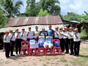 จิตอาสาบุรีรัมย์ 1 ลงพื้นที่ช่วยเหลือผู้ป่วยติดเตียงยากไร้ มอบสิ่งของและทุนเลี้ยงชีพ สร้างกำลังใจสู่ครอบครัว