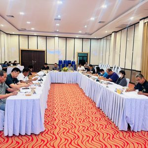 นายกเทศมนตรีตำบลเกษตรกำแพงแสน เป็นประธานในการประชุมคณะกรรมการกองทุนหลักประกันสุขภาพองค์การบริหารส่วนตำบลกำแพงแสน