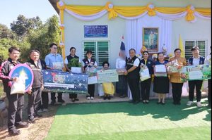 สกลนคร ส่งมอบ “บ้านตุ้มโฮม ปันสุข” 2 หลัง ช่วยกลุ่มเปราะบาง อ.อากาศอำนวย