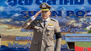 สุรินทร์-ผบก.ภ.จว.สุรินทร์ นำข้าราชการตำรวจประกอบพิธีวันตำรวจ ประจำปี 2569 ยึดมั่นอุดมการณ์ผู้พิทักษ์สันติราษฎร์ มุ่งสร้างความเชื่อมั่นศรัทธาแก่ประชาชน